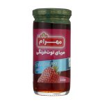 مربا توت فرنگی مهرام - 300 گرم