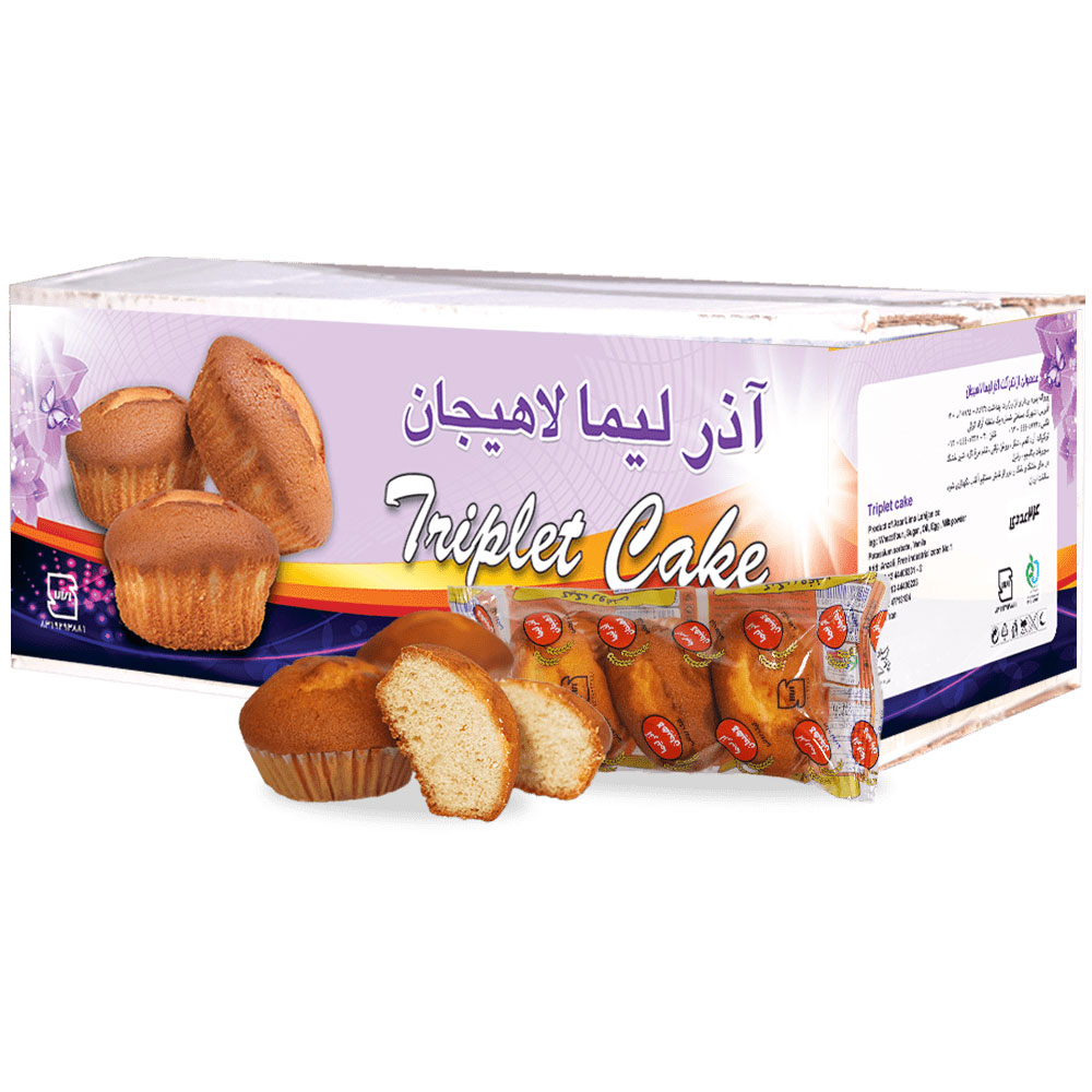 کیک-سه-قلو-(نگین)-آذرلیما کیک سه قلو (نگین) آذرلیما - تصویر 1